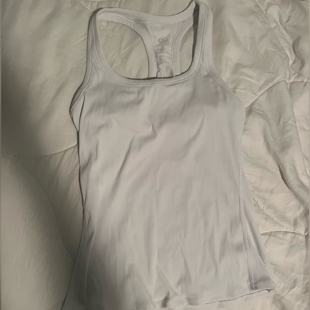 Alo white tank